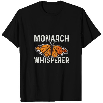 Discover Monarch Butterfly Monarch Whisperer Insect Entomologist T-Shirts