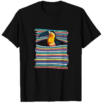 Discover Toucan Pastel Rainbow Striped   vintages Animal Aesthetic T-Shirts
