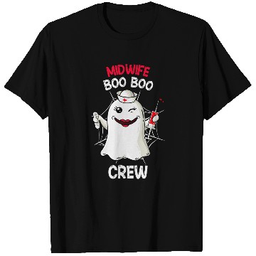 Discover Midwife Boo Boo Crew Nursing Halloween nurses Costume T-Shirts