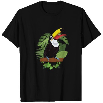 Discover Tropical Animal Lover Summer Bird Rainforest Toucan T-Shirts