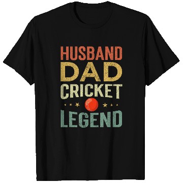 Discover Husband Dad Cricket Legend T-Shirts