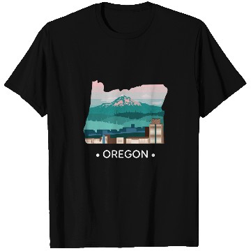 Discover Oregon The Beaver State T-Shirts