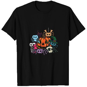 Discover Trick Or Treating Spider Happy Halloween Scary Arachnid T-Shirts