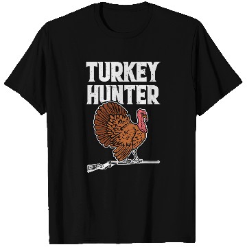 Discover Turkey Hunter Thanksgiving Turkey Hunting T-Shirts