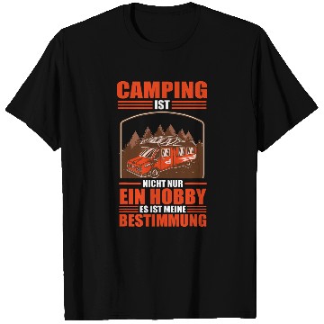Discover Hobbycamper Motorhomes Caravan Camping T-Shirts