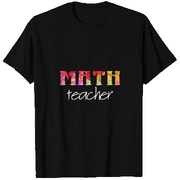 Discover Math Teacher Instructor Professor Educator Mathematics T-Shirts
