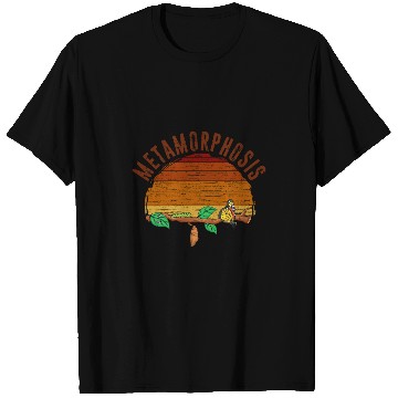 Discover Metamorphosis Entomology Insect Lover Cute Retro Butterfly T-Shirts