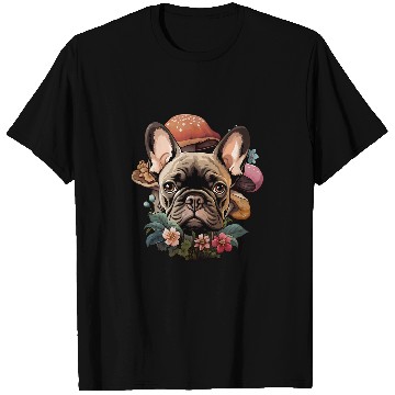 Discover Cottagecore French Bulldog T-Shirts