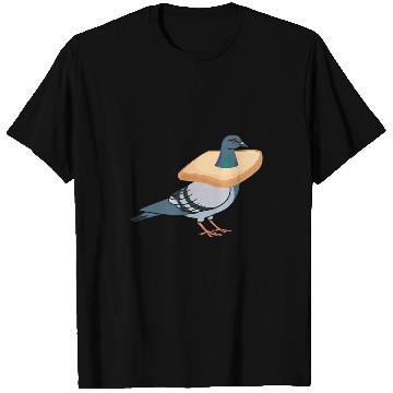 Discover Pigeon In Bread T-Shirts