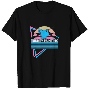 Discover Turkey Hunting Turkey Hunter Retro 21 T-Shirts