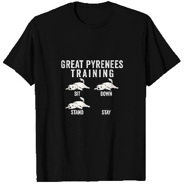 Discover Great Pyrenees Training Dog T-Shirts