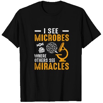 Discover Microbiology Expert Microbiologist Biology Lover T-Shirts
