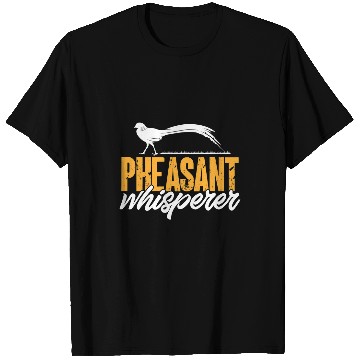 Discover Pheasant Hunting Pheasant Whisperer Upland Bird Hunting T-Shirts