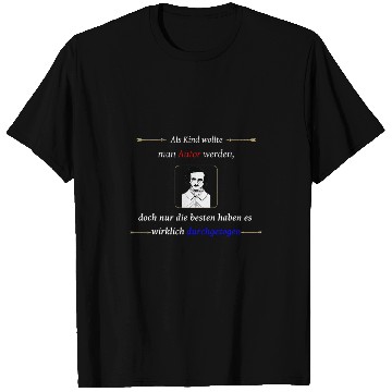Discover Blogger Writer Edgar Allan Poe Author Gift Idea T-Shirts