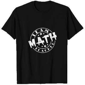 Discover Team Math Teacher Squad Funny School Mathematic Crew Lover T-Shirts