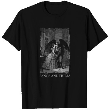 Discover Gothic Aesthetic Vampire Dark Romantic Victorian Goth Art T-Shirts