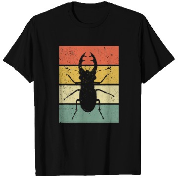 Discover vintages Stag Beetle Bug Insect T-Shirts