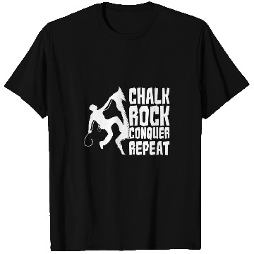 Discover Rock Climbing Mountain Bouldering Climb Mountaineer Climber T-Shirts