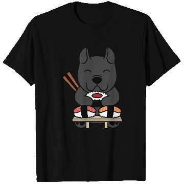 Discover Sushi Cane Corso Dog T-Shirts