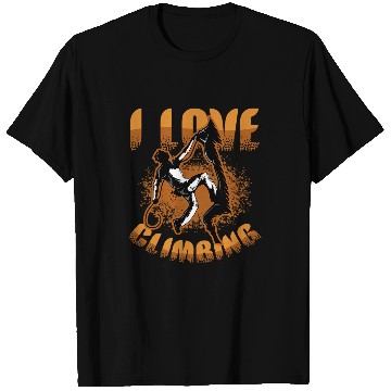Discover Rock Climbing I Love Climbing T-Shirts
