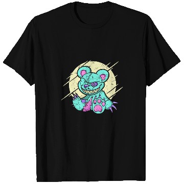 Discover Horror Teddy Bear Pastel Goth Aesthetic Goth Gothic Emo T-Shirts
