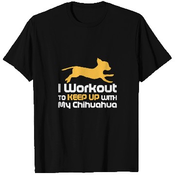 Discover Funny Workout Chihuahua Dog Lovers T-Shirts