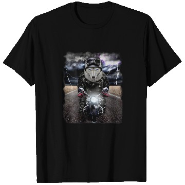 Discover Polar wolfs on Motorcycle Cruise Down Highway 21 T-Shirts