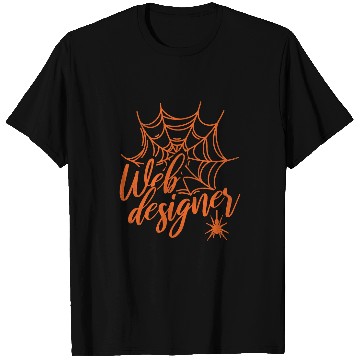Discover Web Designer Spider Halloween 21 T-Shirts