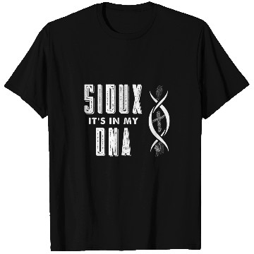 Discover Sioux Native American DNA Roots Indian Pride T-Shirts