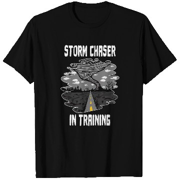Discover Storm Chaser In Training Future Meteorologist Storm Expert T-Shirts