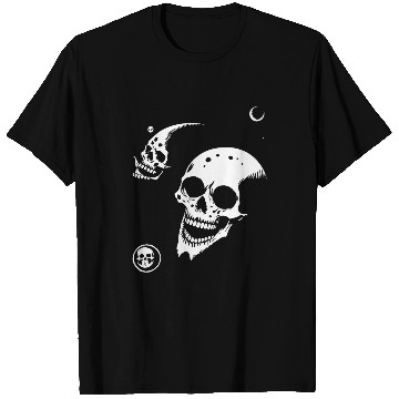 Discover Horror Skull Skull Art Skull Gothic Heavy Metal 14 T-Shirts