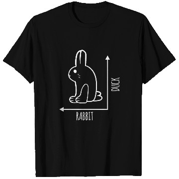 Discover Wittgenstein Rabbit Duck Philosopher Nerd Geek Math Lovers T-Shirts