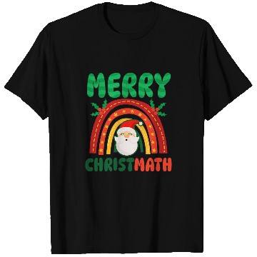 Discover Merry Christmath Design Christmas Math Teacher 21 T-Shirts