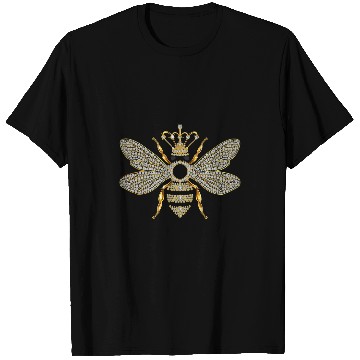 Discover Queen Bee Jewelry Jewels Cute Beekeeping Beekeeper 2 T-Shirts