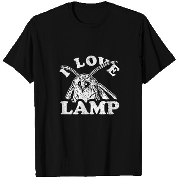 Discover vintages I Love Lamp Moth T-Shirts