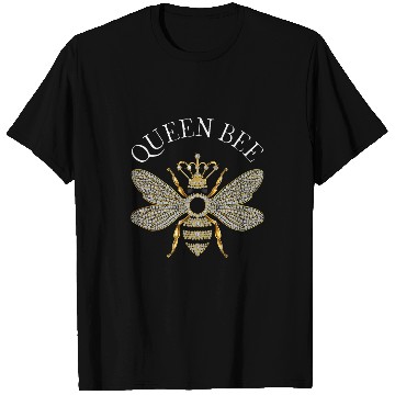 Discover Queen Bee Jewelry Jewels Cute Beekeeping Beekeeper 3 T-Shirts