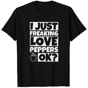 Discover Pepper Lover Funny Peppers Humor Gift T-Shirts