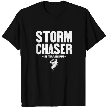 Discover Storm Chaser In Training Future Meteorologist Tornado T-Shirts