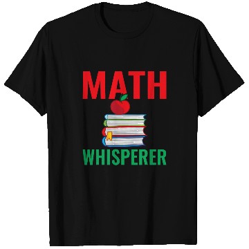 Discover Math Whisperer First Grade Math Preschool Teacher T-Shirts