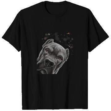Discover Funny Curious Italian Mastiff Dog Cane Corso T-Shirts