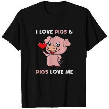 Discover Pig Farm Bacon Pink Piggy 23 T-Shirts