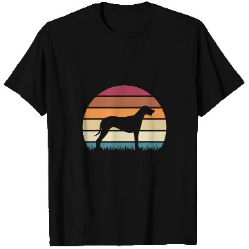 Discover Retro vintages Sunset Dog Pet Lover Rhodesian Ridgeback T-Shirts