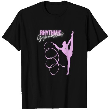 Discover Rhythmic Gymnastics Purple Lilac Gymnast Girl T-Shirts