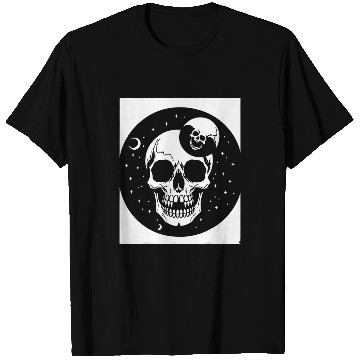 Discover Horror Skull Skull Art Skull Gothic Heavy Metal 15 T-Shirts