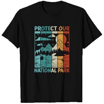 Discover Protect Our National Park Camping Hiking Outdoors T-Shirts