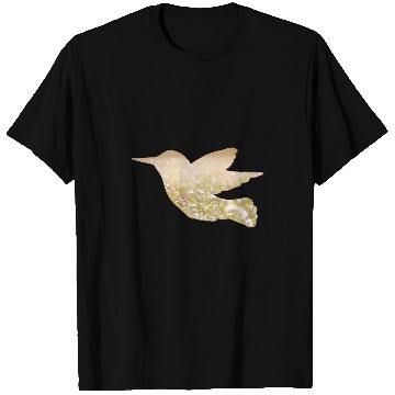 Discover Hummingbird Flight A Double Exposure Art T-Shirts