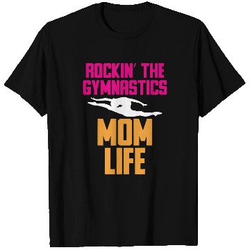 Discover Rockin the Gymnastics mom life Gymnastics Tee for Women T-Shirts