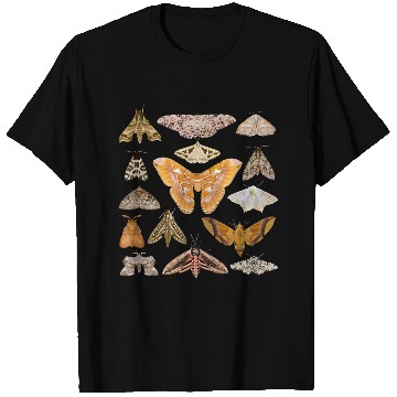 Discover Moth Insect Bug Cottagecore Butterfly T-Shirts