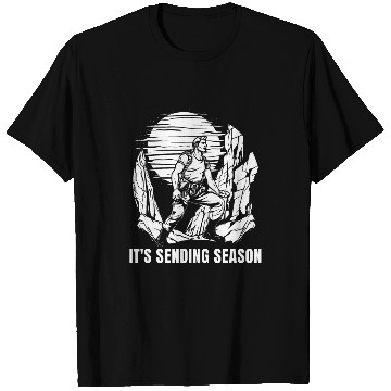 Discover Rock Climbing Mountain Bouldering Mountaineer Climb Climber T-Shirts