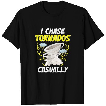 Discover Storm Chasing Lightning Thunder Weather Hurricane Tornado 22 T-Shirts